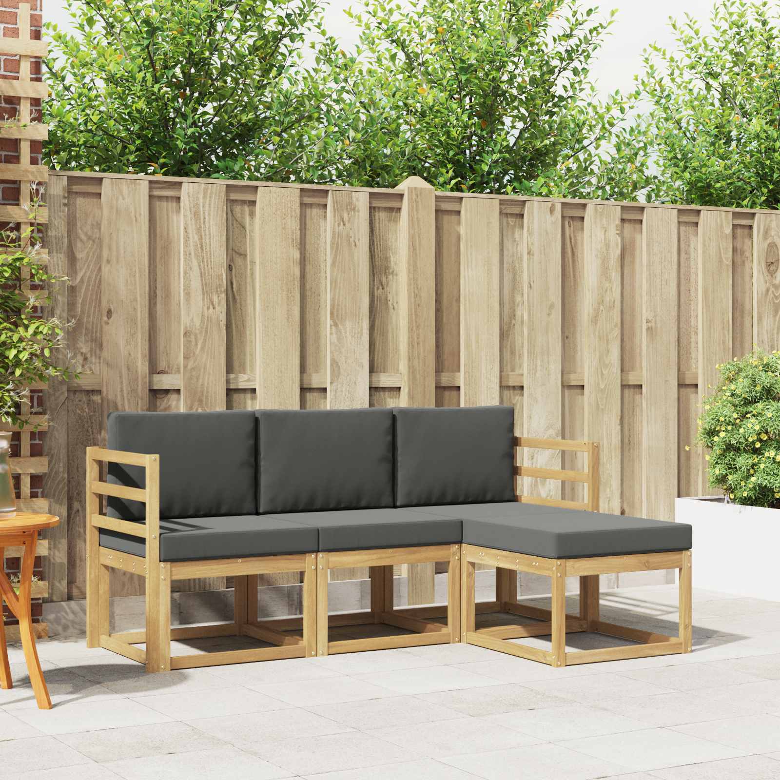 Buiten bankenset 4 pcs – afbeelding 1