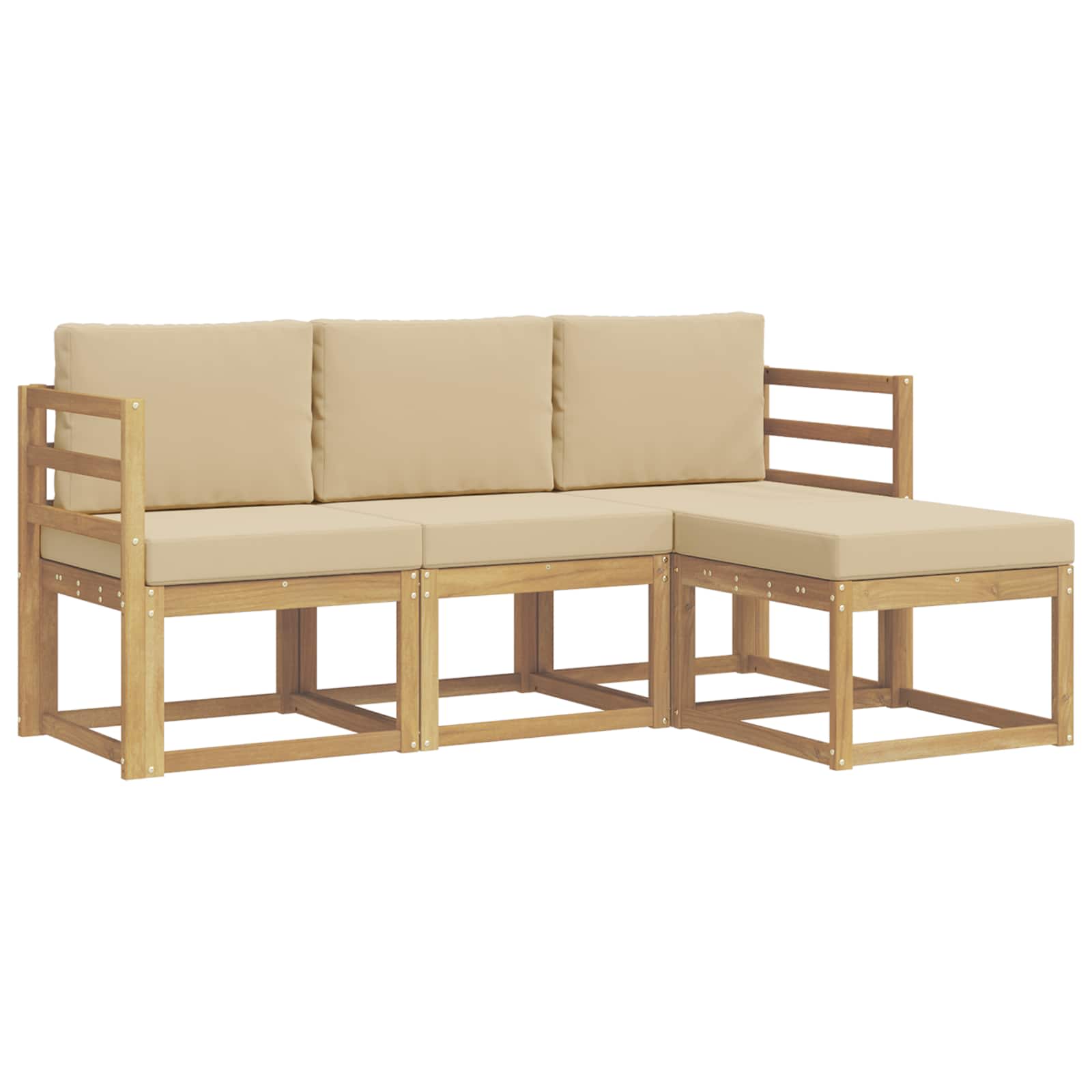 Buiten bankenset 4 pcs – afbeelding 2