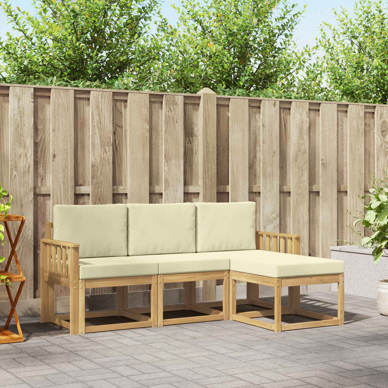 Buiten bankenset 4 pcs – afbeelding 1