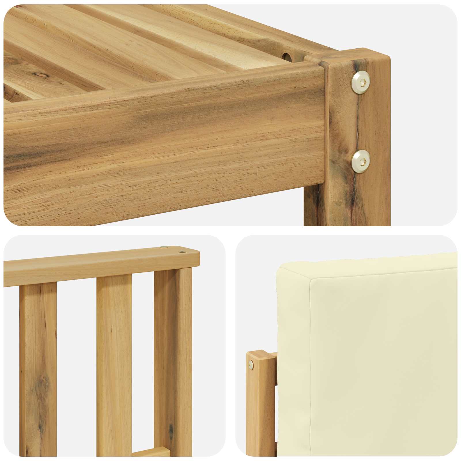 Buiten bankenset 4 pcs – afbeelding 5