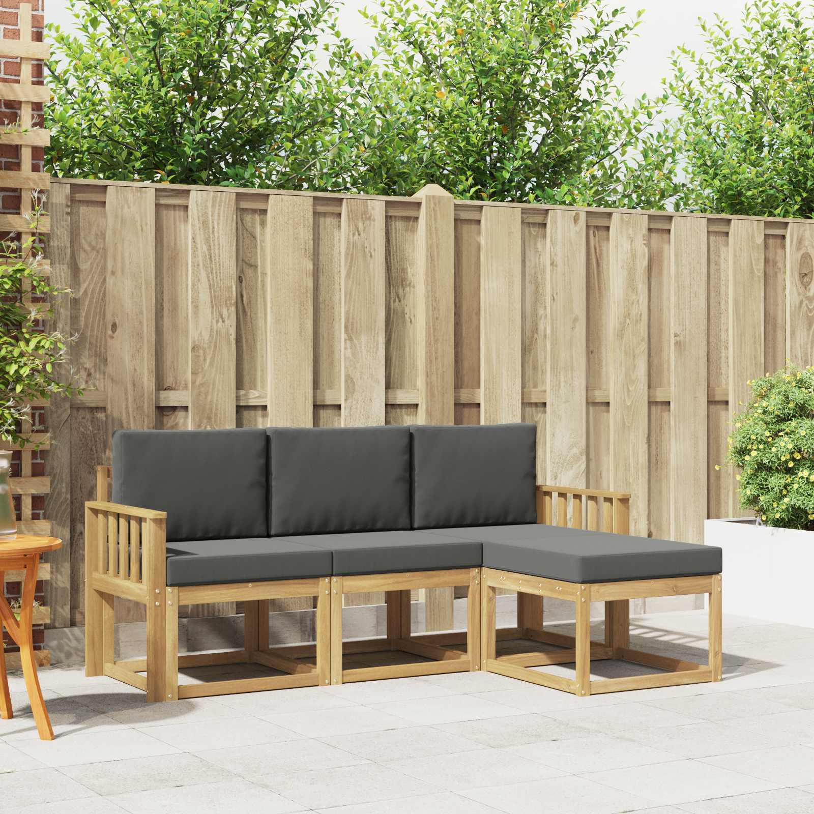 Buiten bankenset 4 pcs – afbeelding 1