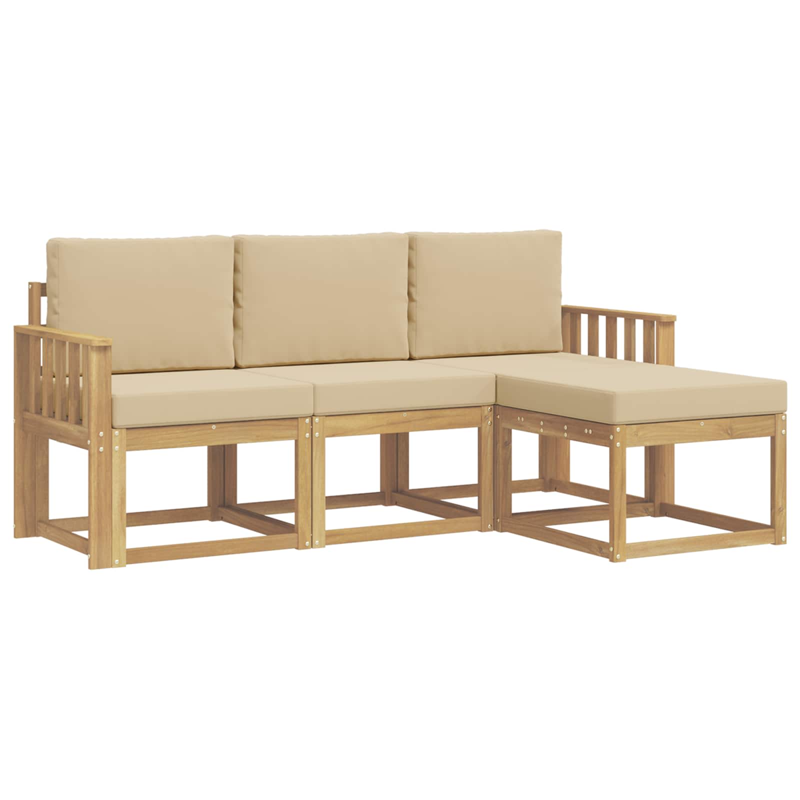 Buiten bankenset 4 pcs – afbeelding 2