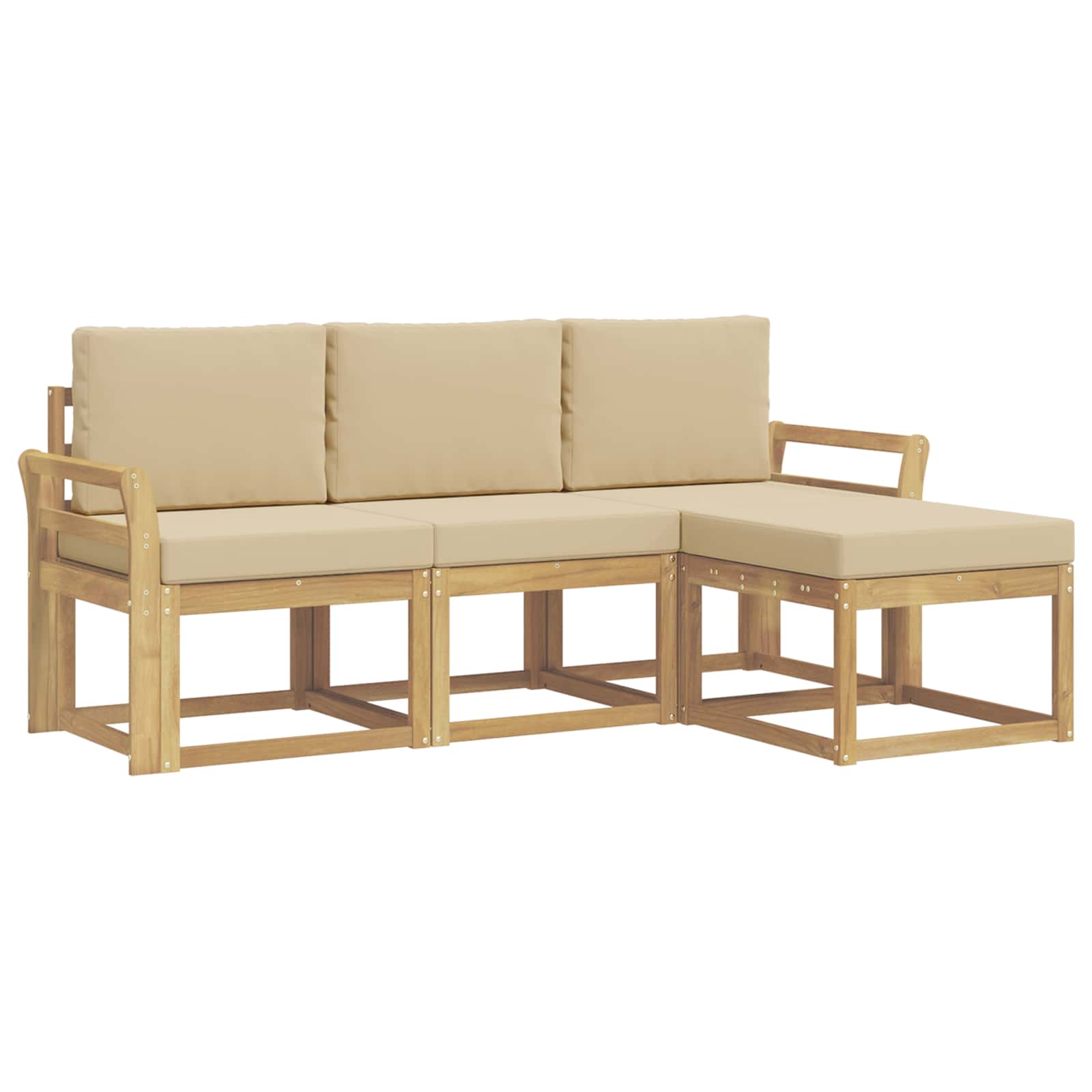 Buiten bankenset 4 pcs – afbeelding 2