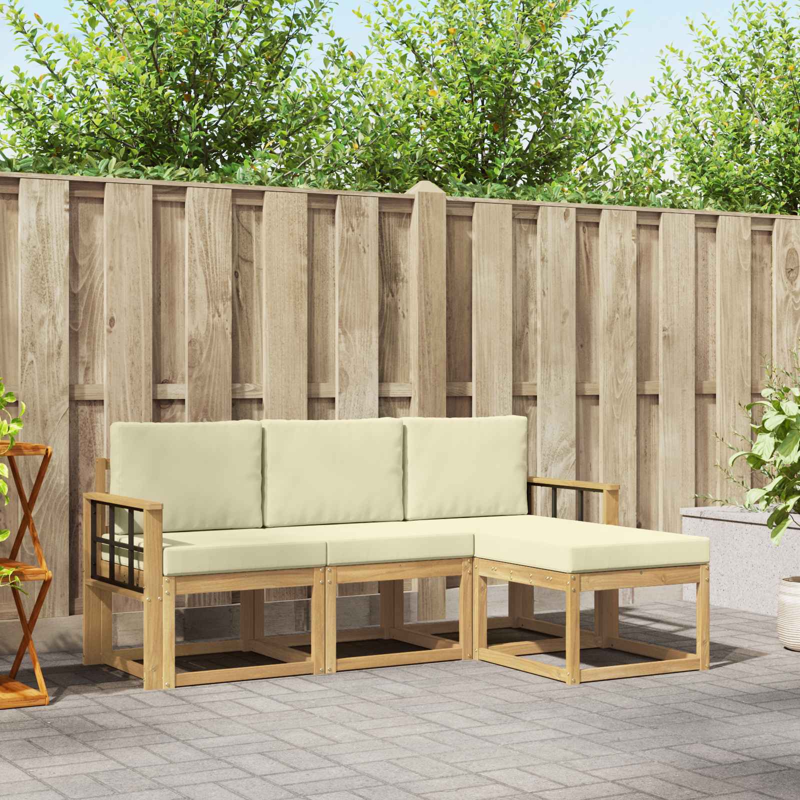 Buiten bankenset 4 pcs – afbeelding 1