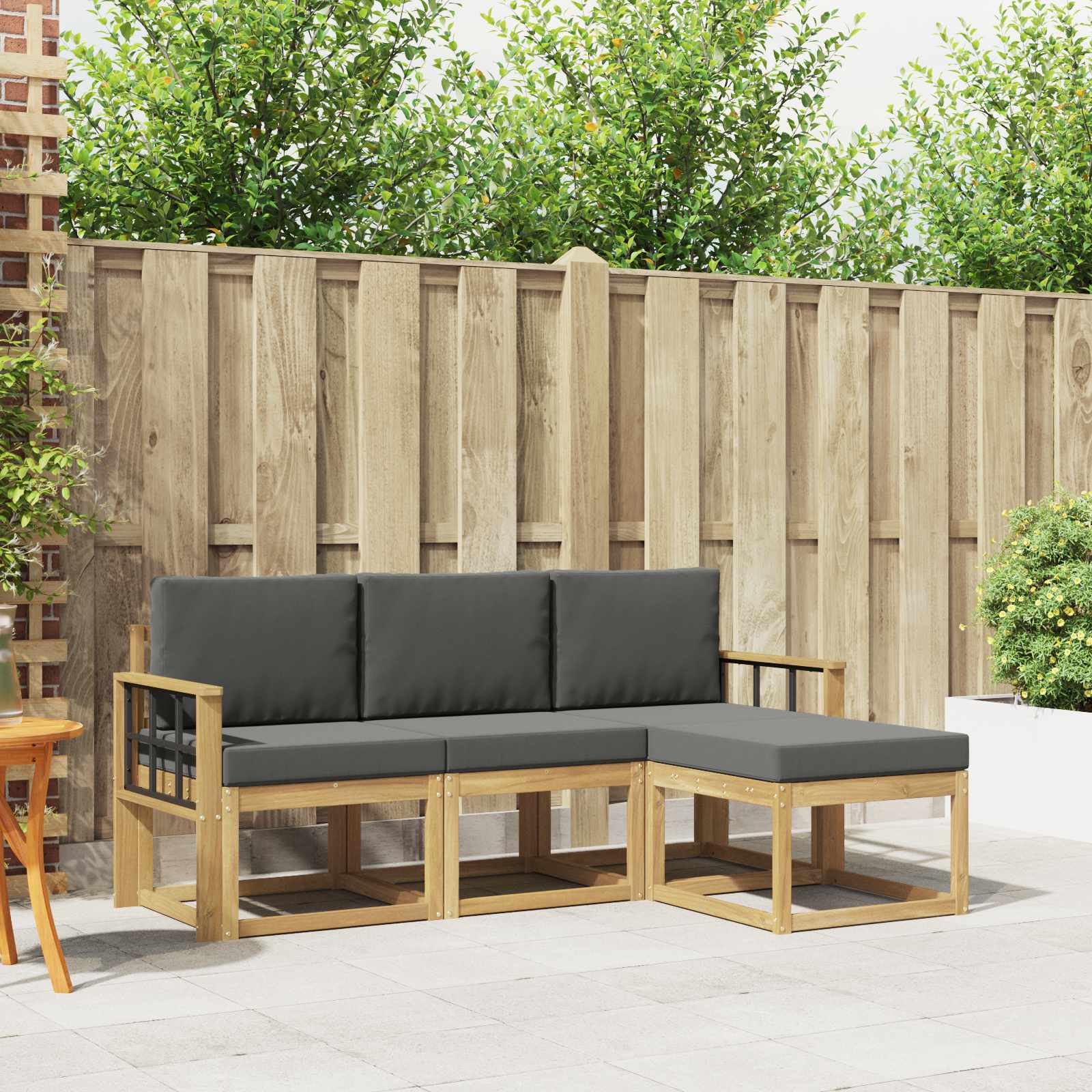 Buiten bankenset 4 pcs – afbeelding 1
