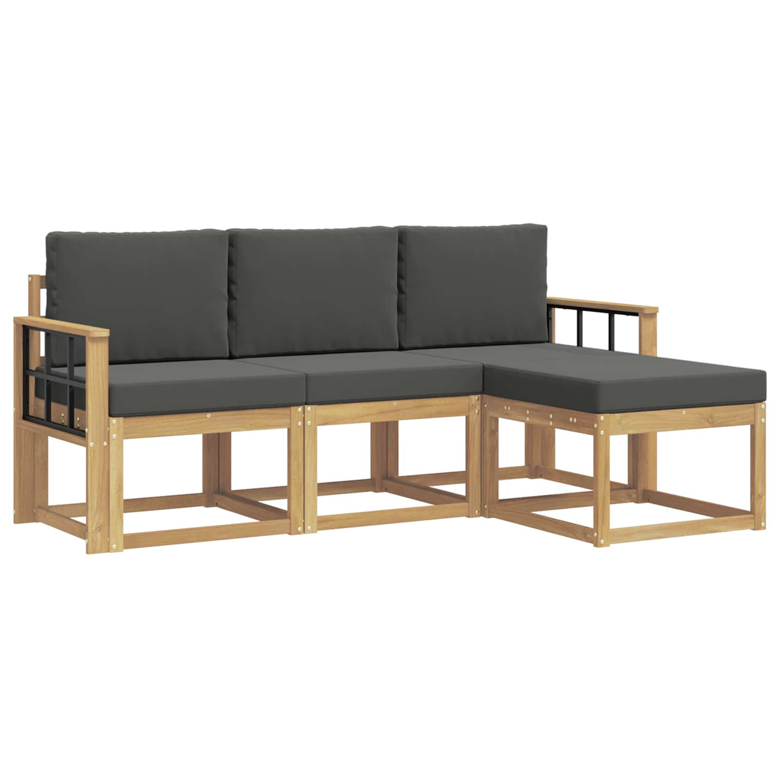 Buiten bankenset 4 pcs – afbeelding 2