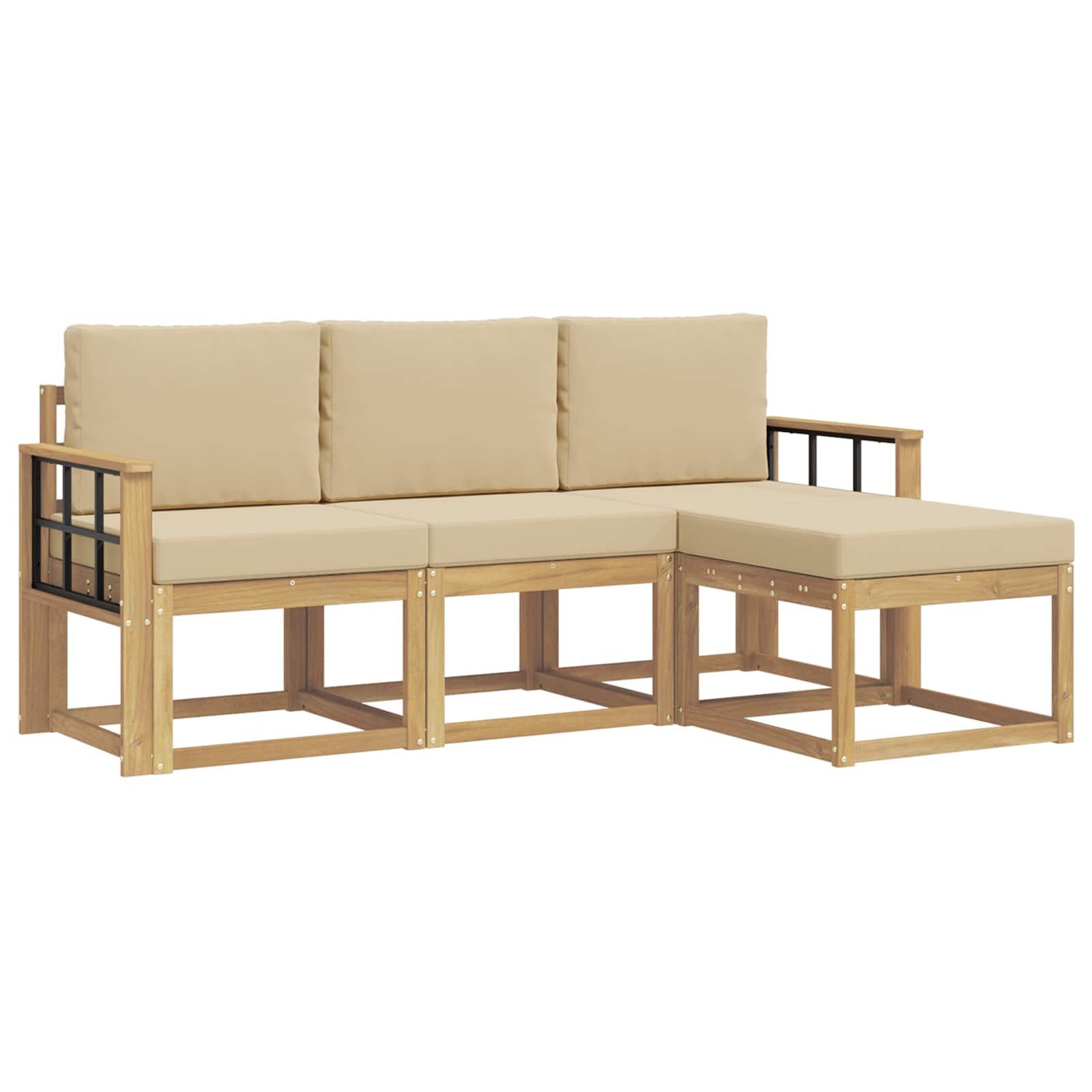 Buiten bankenset 4 pcs – afbeelding 2