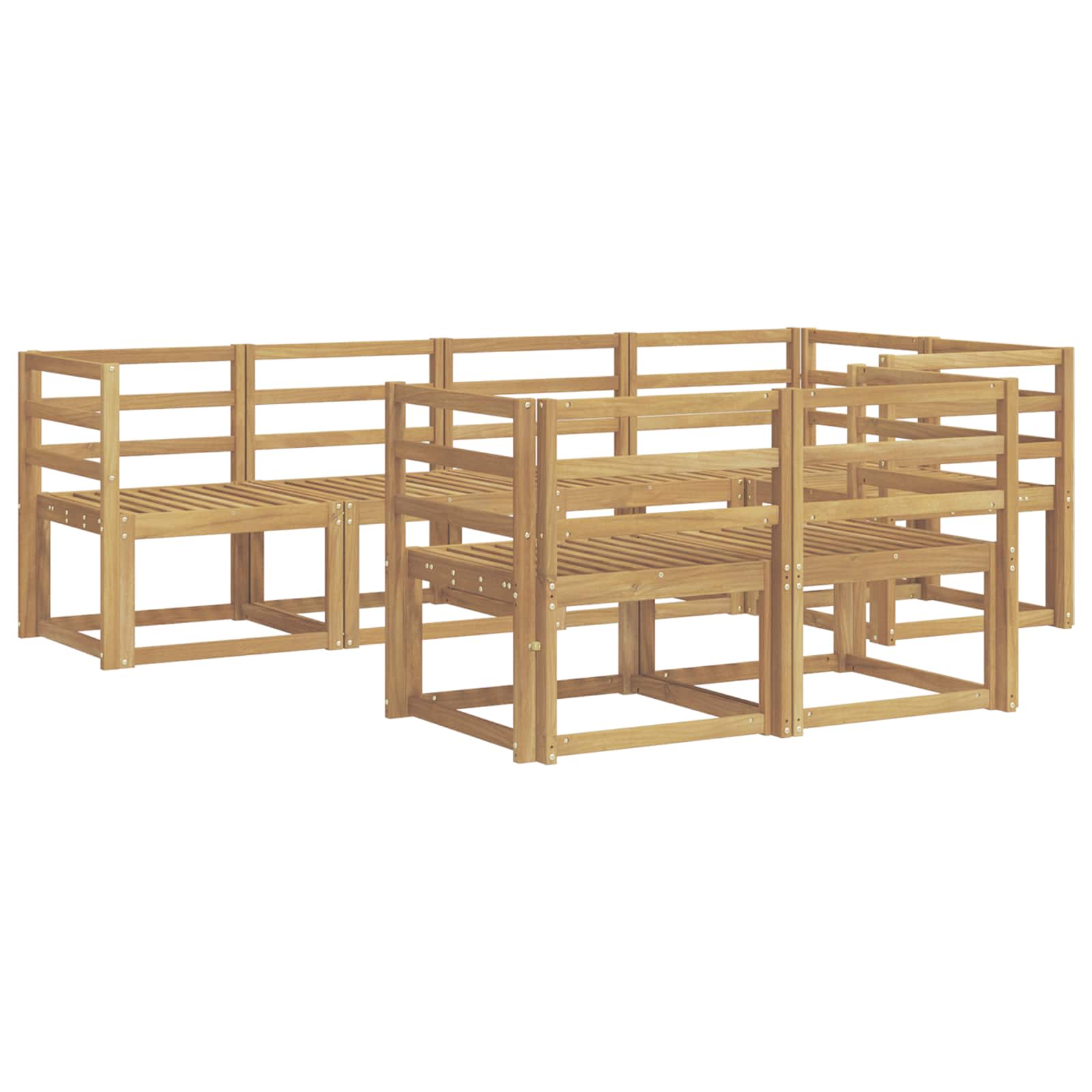 Buiten bankenset 7 pcs – afbeelding 2
