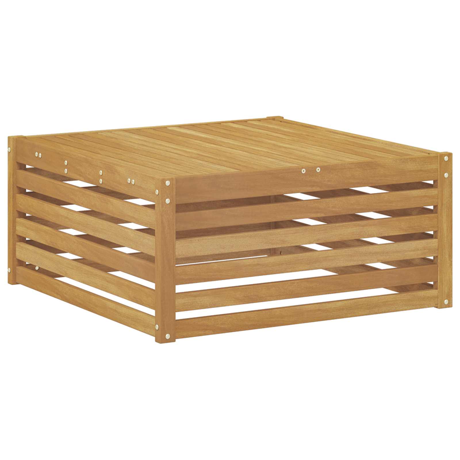 Buiten bankenset 6 pcs Wit en crèmekleurig – afbeelding 4