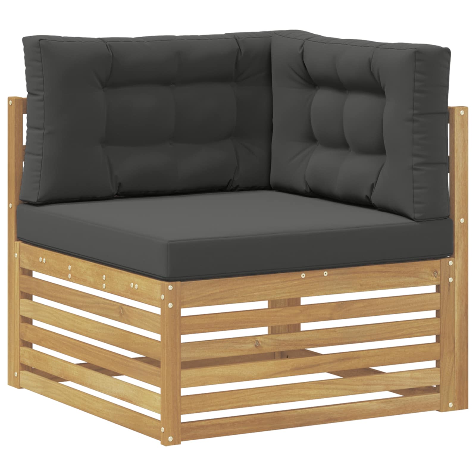 Buiten bankenset 8 pcs Wit en antracietkleurig – afbeelding 5