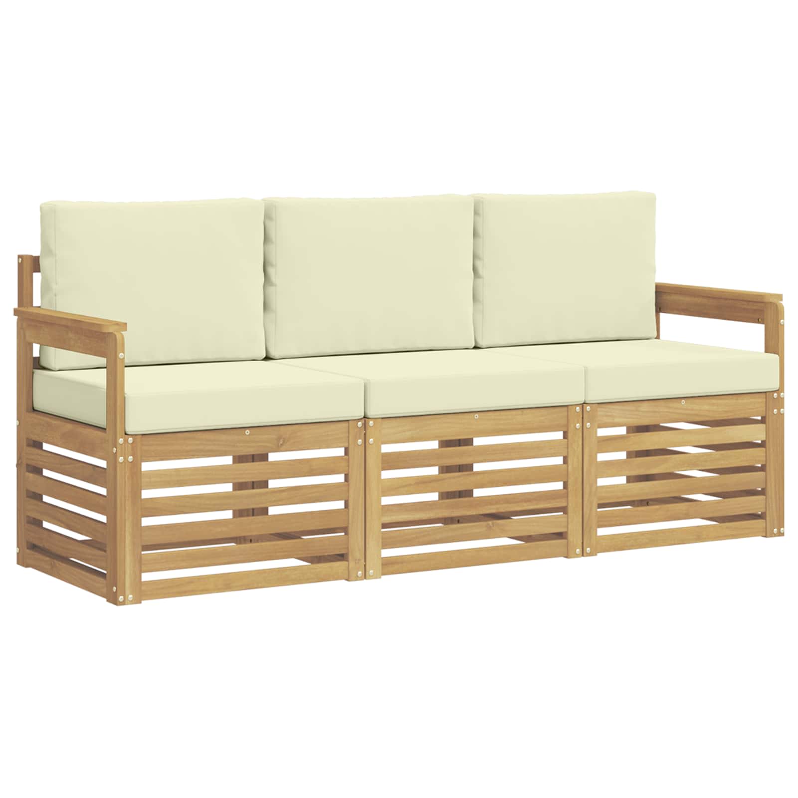 Sofa-Sets Massief Acaciahout – afbeelding 2