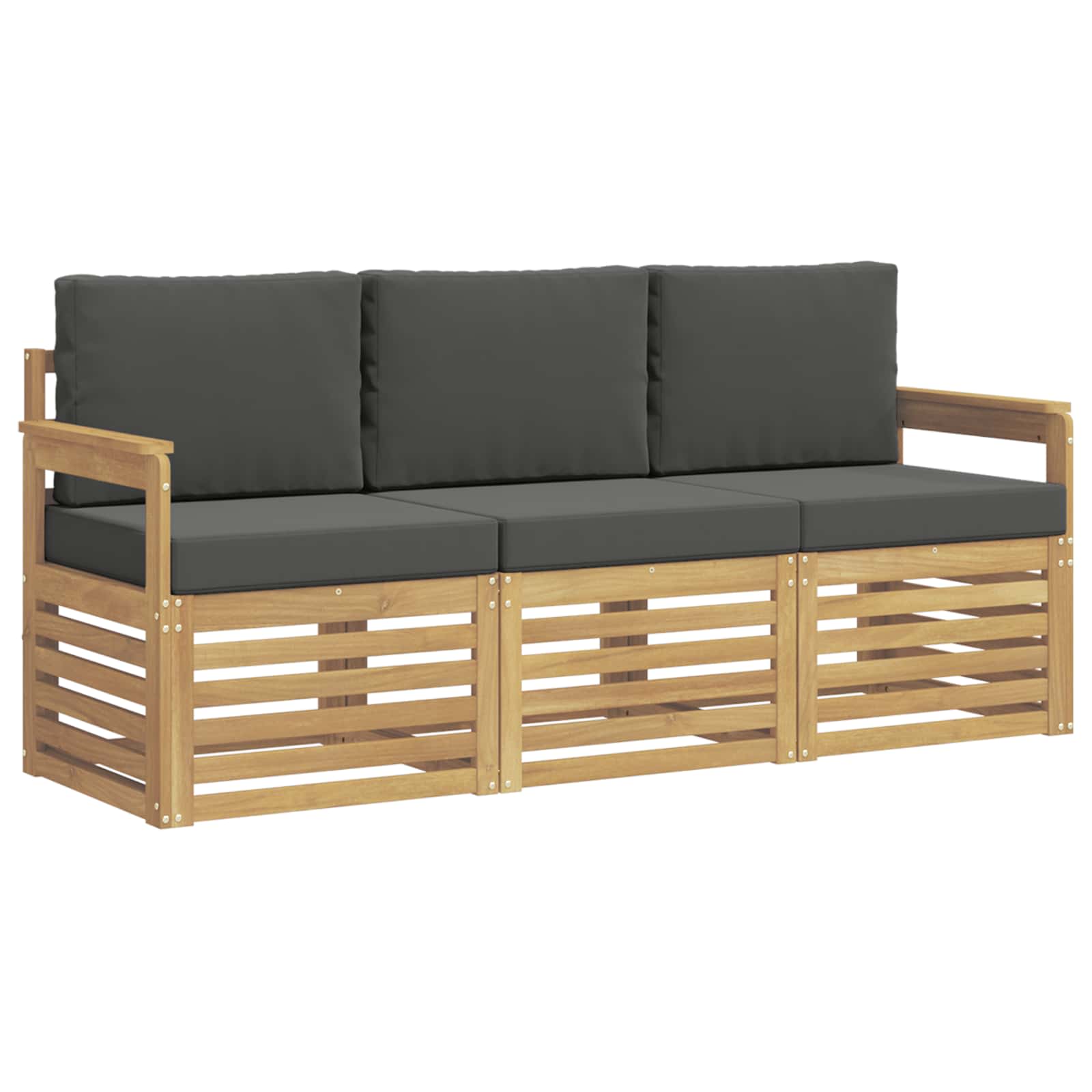 Sofa-Sets Massief Acaciahout – afbeelding 2