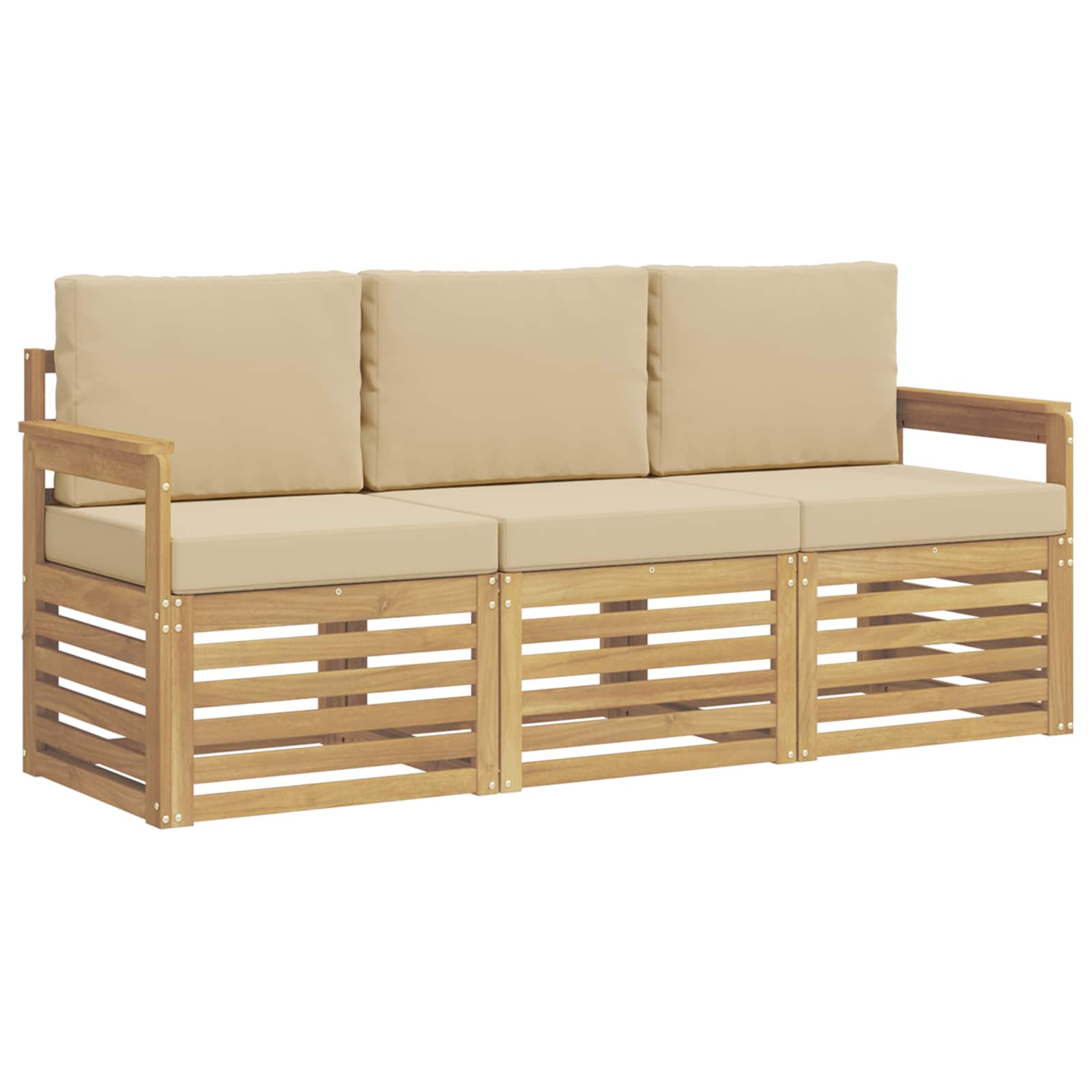 Sofa-Sets Massief Acaciahout – afbeelding 2