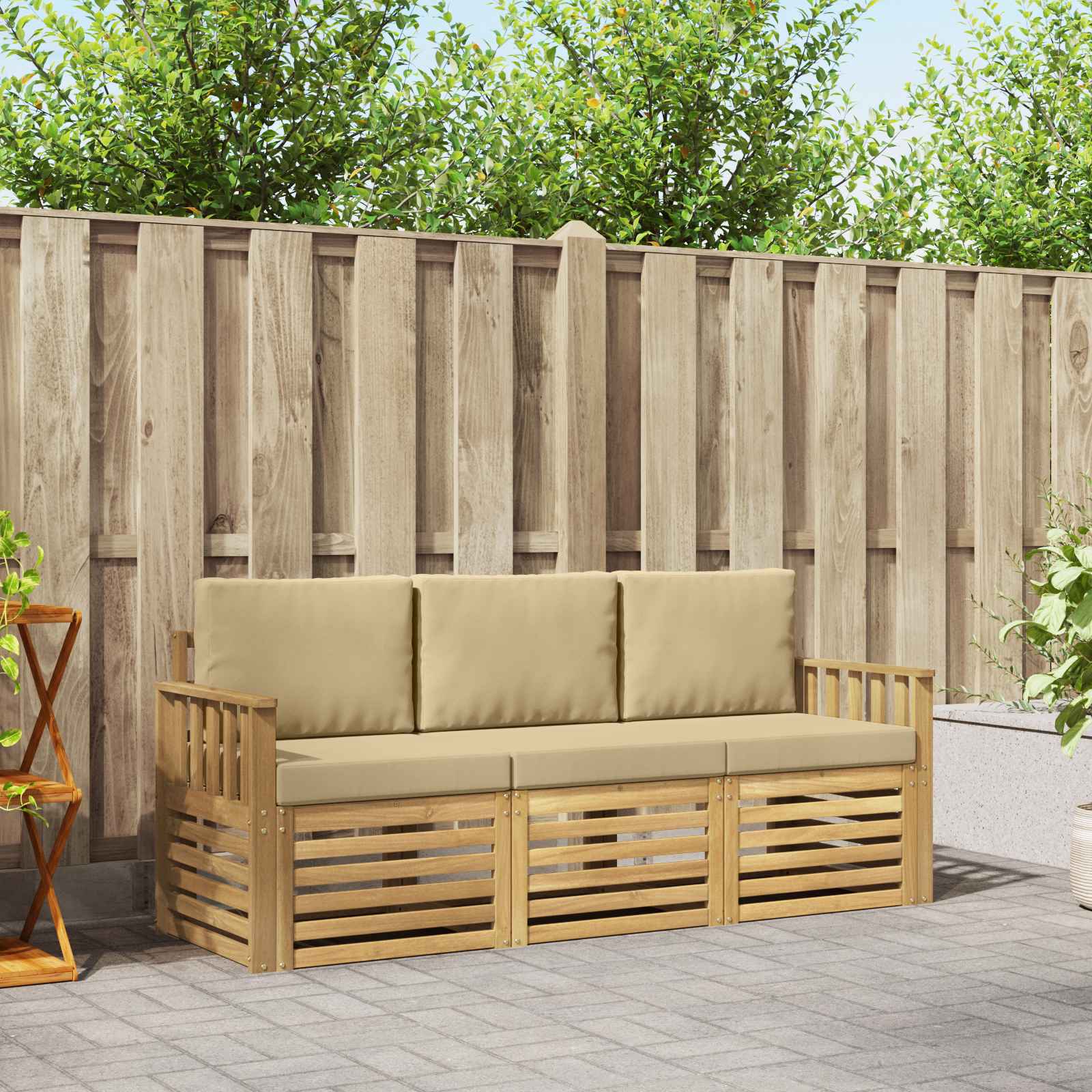 Sofa-Sets Massief Acaciahout