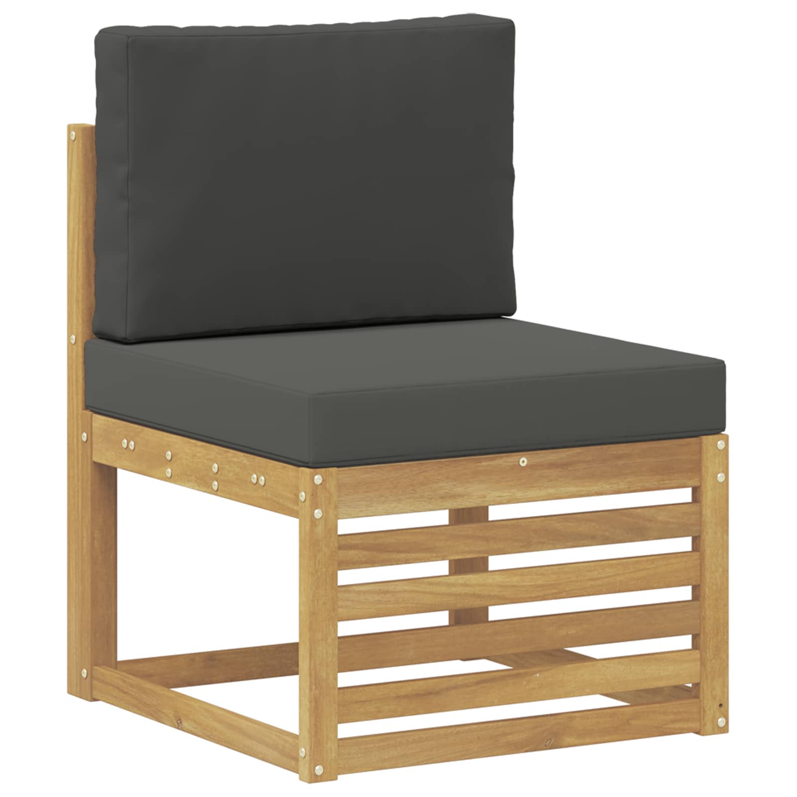 Buiten bankenset 6 pcs Wit en antracietkleurig – afbeelding 3