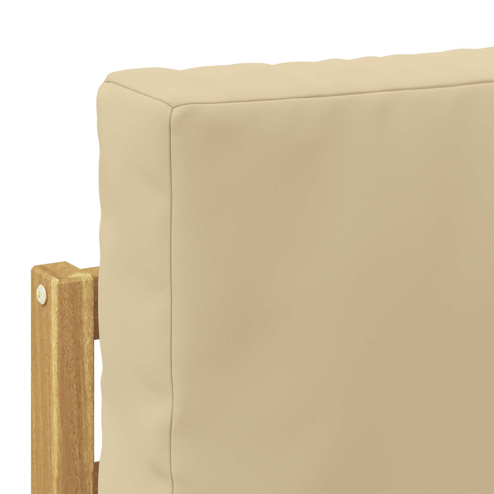 Buiten bankenset 6 pcs Wit en Beige 306 x 128,5 x 73 cm – afbeelding 6