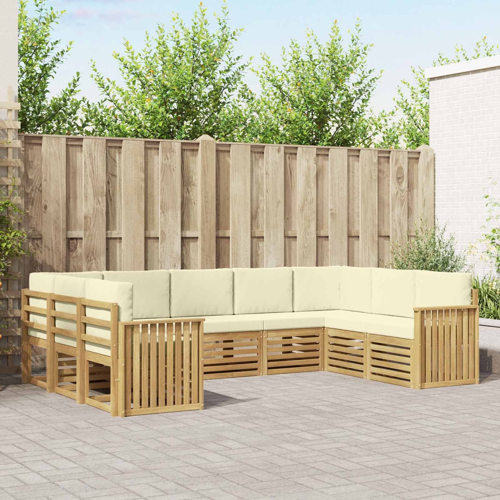 Sofa-Sets Massief Acaciahout