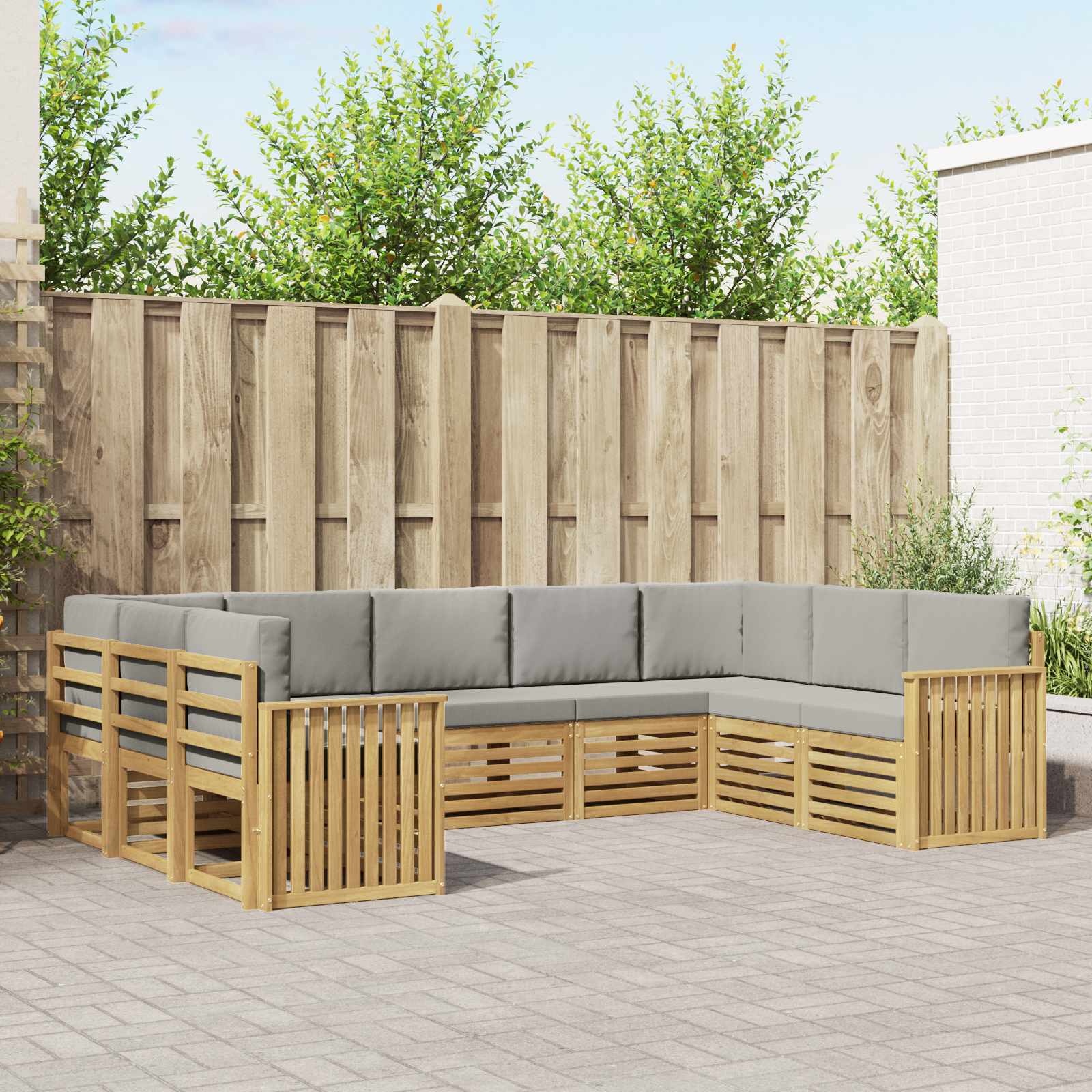 Sofa-Sets Massief Acaciahout