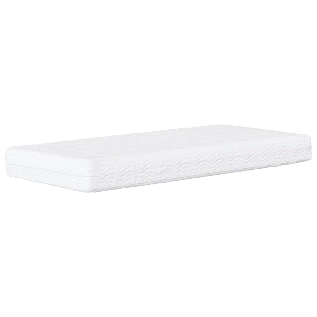 Hoekbedframe met Matras met hoofdeinde 2 pcs Grijs Fluweel – afbeelding 7