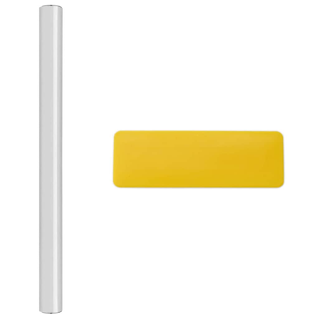 Zelfklevende Spiegelfolie 90 x 200 cm 2 st Zilver PET – afbeelding 8