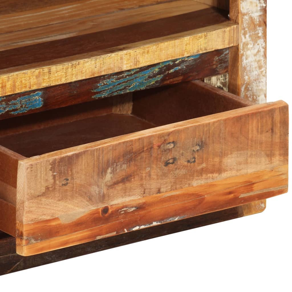 Tv-meubel 88x30x40 cm massief gerecycled hout – afbeelding 12