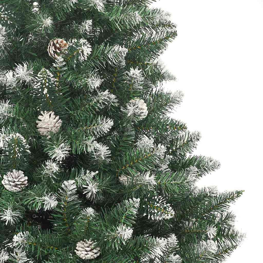Kunstkerstboom met 150 LED Groen 120 cm PVC en Plastic en Staal – afbeelding 12