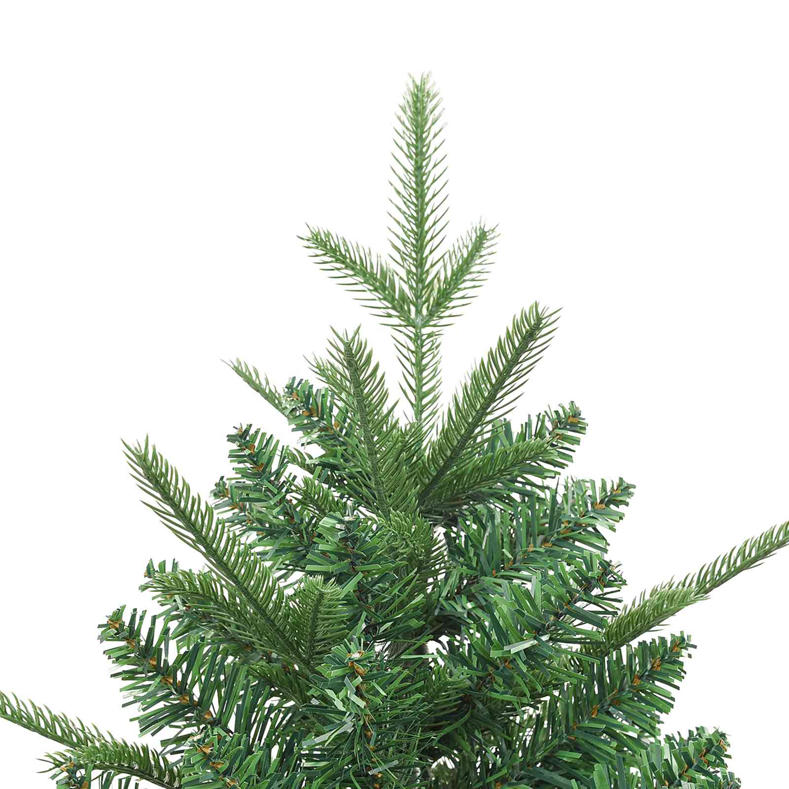 Kunst Kerstboom met verlichting Groen 180 cm PVC en PE – afbeelding 6