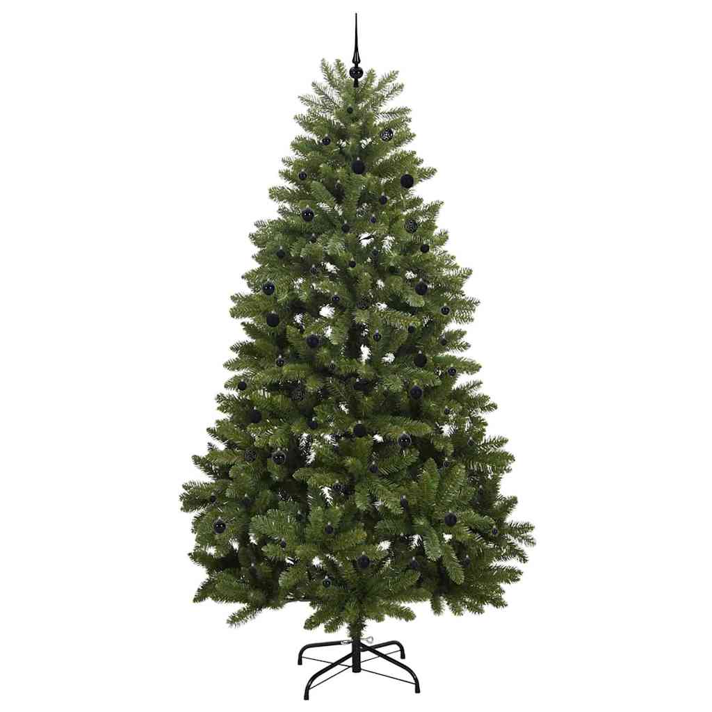 Kunstmatige Inklapbare Kerstboom Groen 300 cm PVC en staal – afbeelding 4