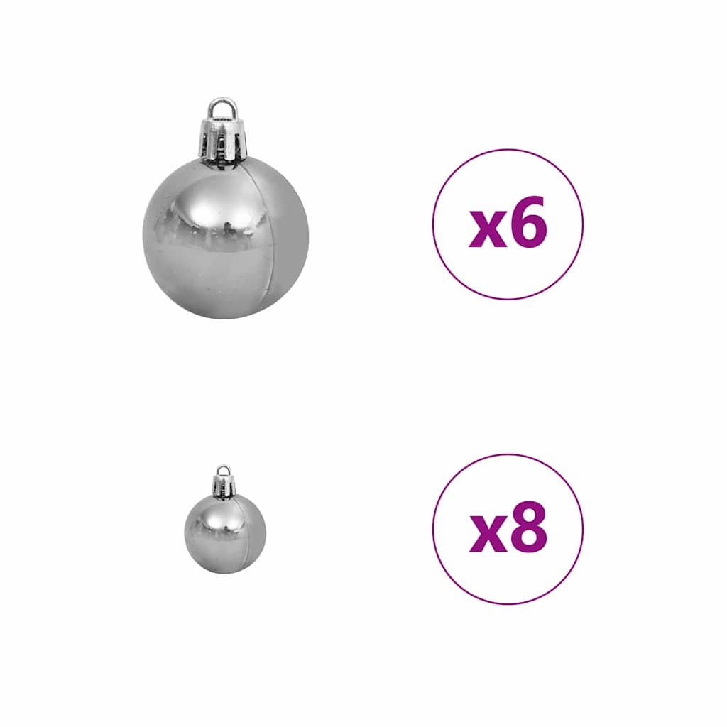 Kunstkerstboom met 150 LED Groen 150 cm PVC en Plastic en Staal – afbeelding 4
