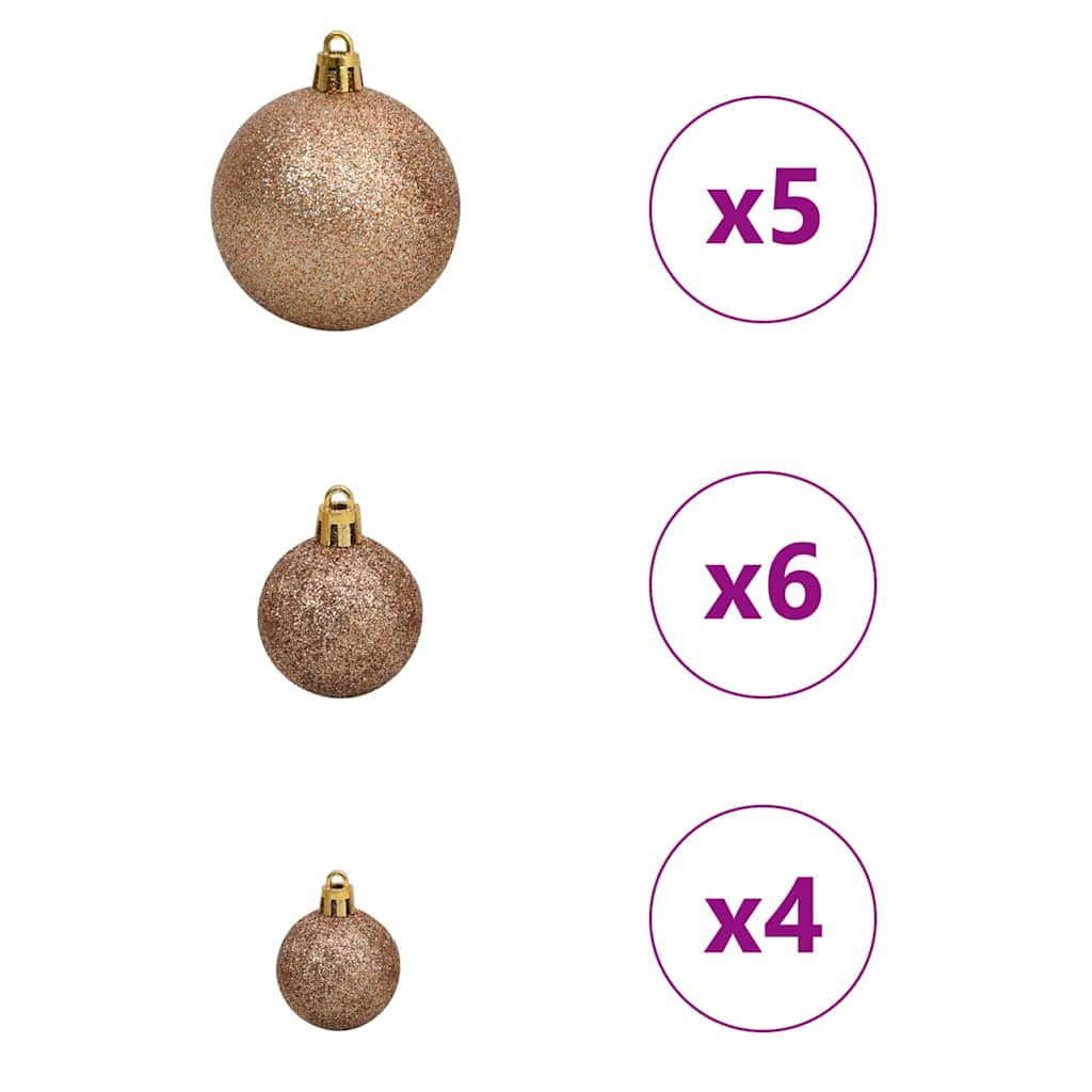 Kunstkerstboom met 150 LED Groen 120 cm PVC en Plastic en Staal – afbeelding 6