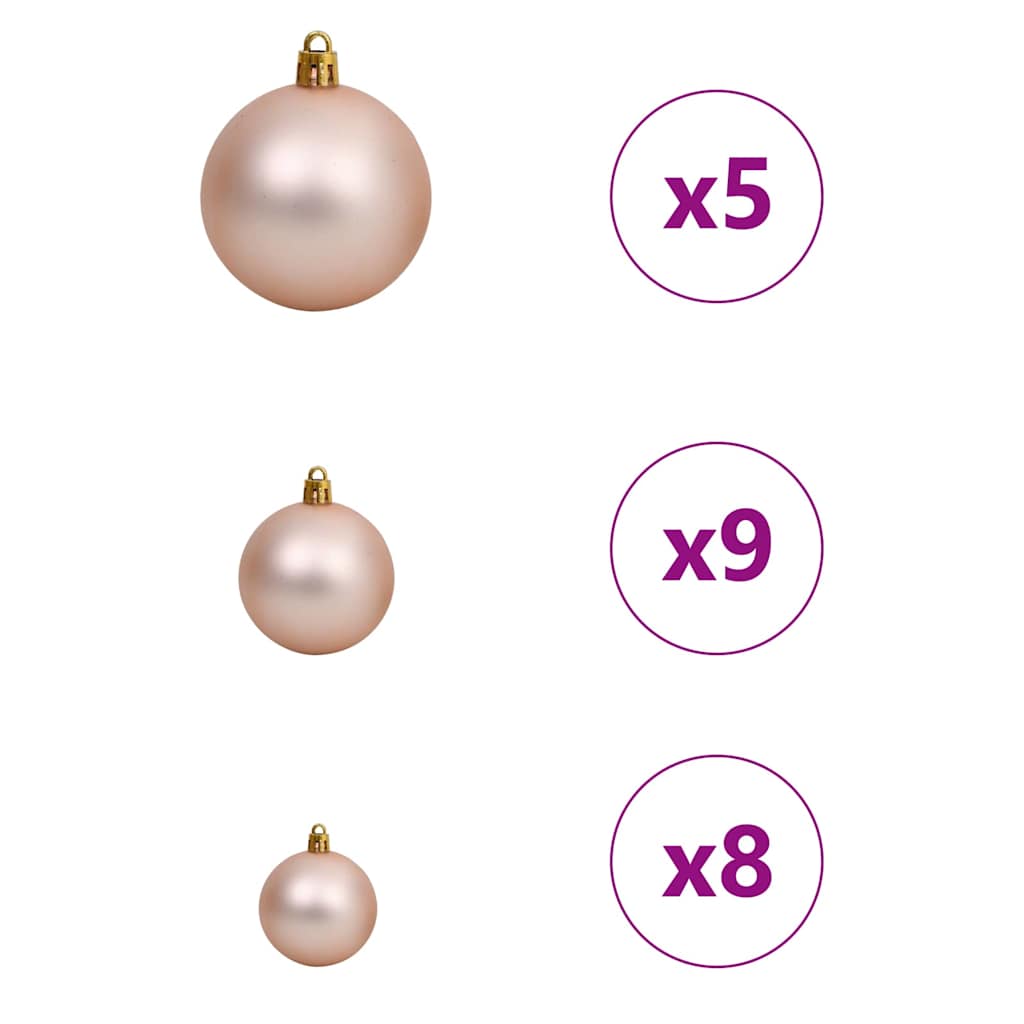 Kunstkerstboom met 150 LED Groen 120 cm PVC en Plastic en Staal – afbeelding 8