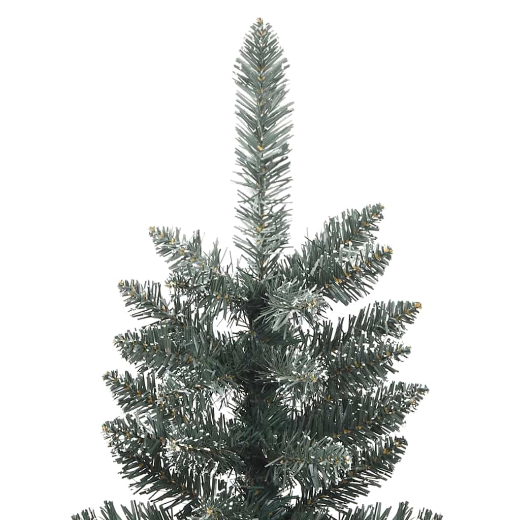 Kunstkerstboom met 300 LED Groen 210 cm PVC en Plastic en Staal – afbeelding 10