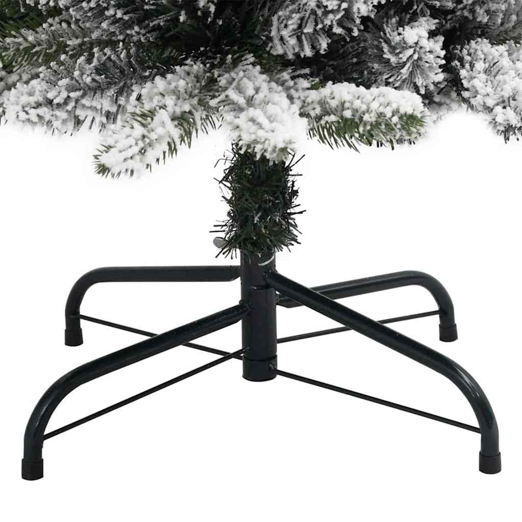 Kunstkerstboom Wit 180 cm PVC en Metaal en Plastic – afbeelding 12
