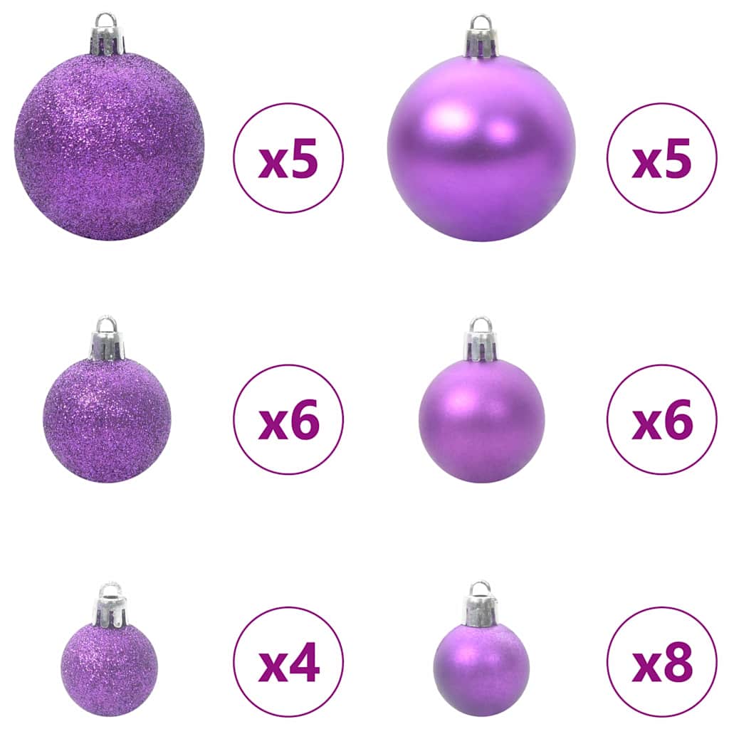 Kunstkerstboom Groen 150 cm PVC en Staal en Kunststof – afbeelding 7