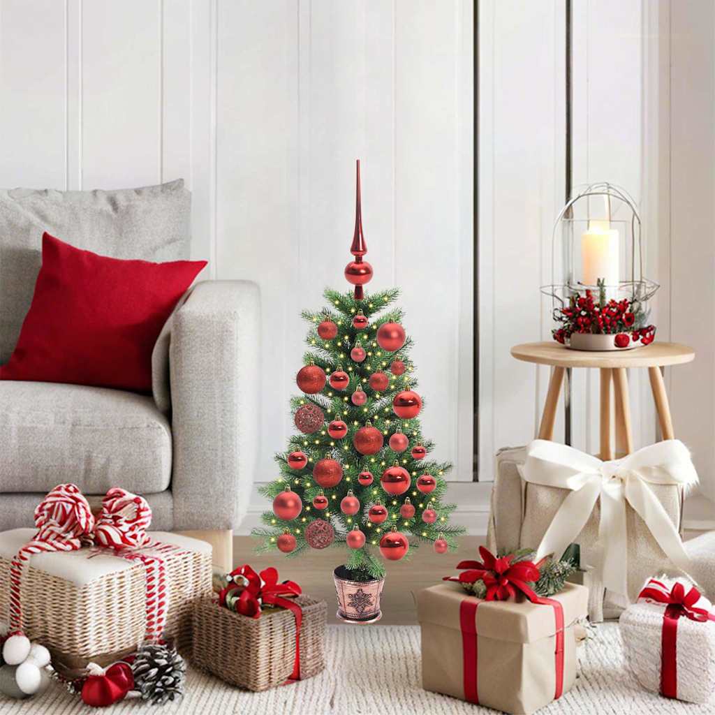 Kerstboom met 150 LED met standaard Groen 90 cm PE