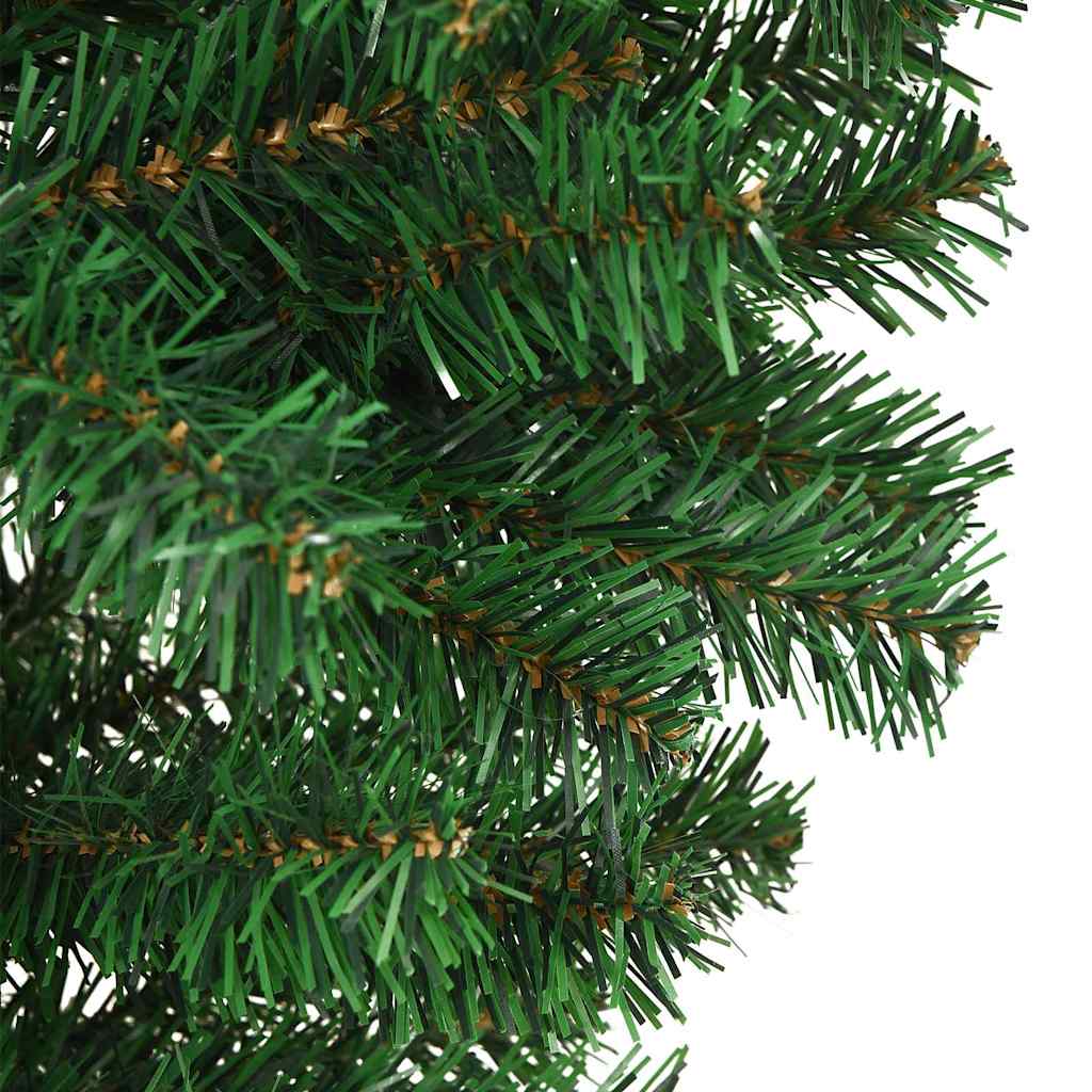 Understeboven Kunstmatige Voorverlichte Kerstboom Groen 180 cm – afbeelding 7