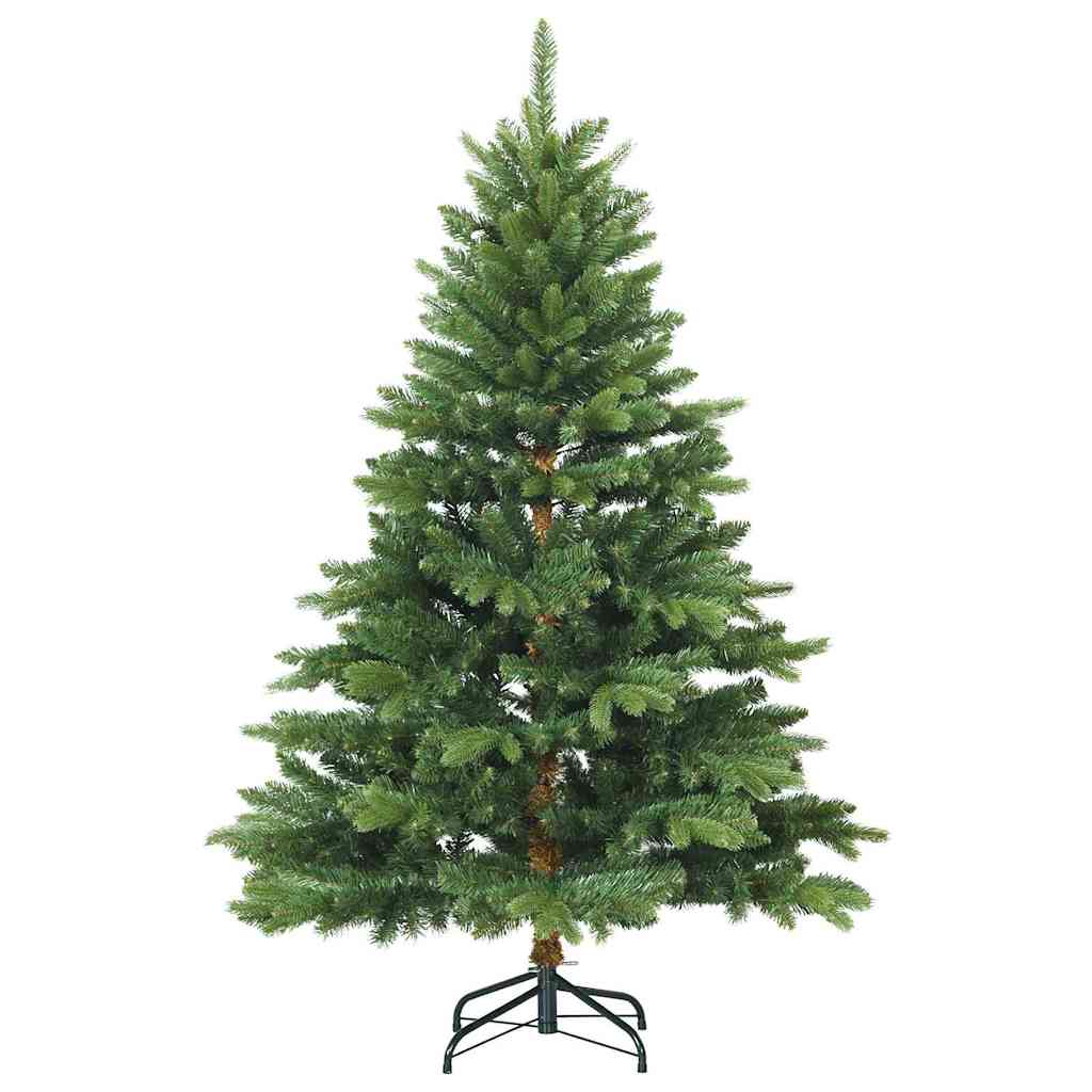 Kunstkerstboom met 150 LED met standaard Groen 120 cm PE en PVC – afbeelding 5