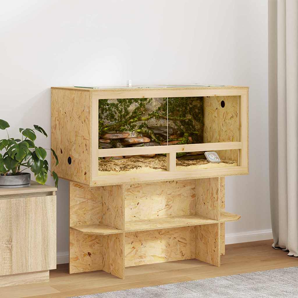 Terrarium Bruin 100 x 50 x 100 cm OSB