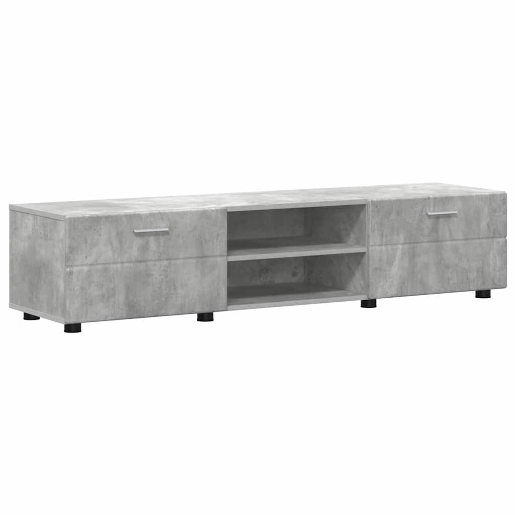 Tv-meubelset met lade FLORIN 3 pcs Beton Grijs Bewerkt hout – afbeelding 6