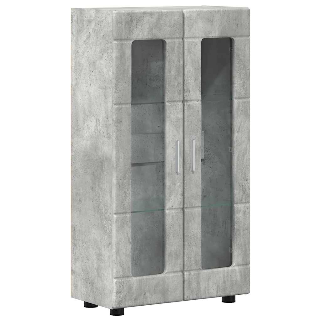 Tv-meubelset met lade FLORIN 3 pcs Beton Grijs Bewerkt hout – afbeelding 7