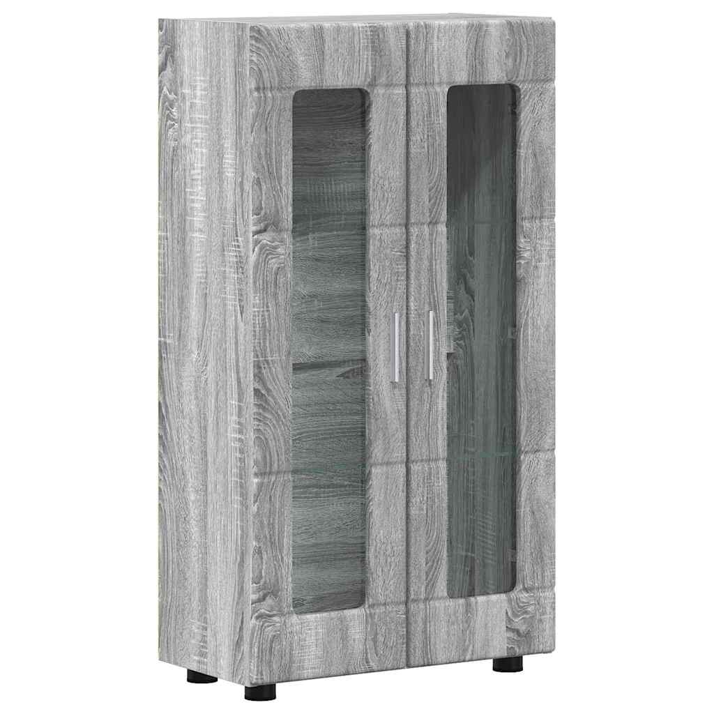 Tv-meubelset met lade FLORIN 3 pcs Grijs Sonoma Bewerkt hout – afbeelding 7