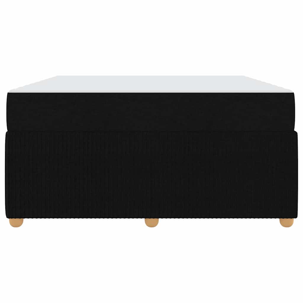 Bedframe met matras Zwart 140 x 200 cm Stof – afbeelding 5
