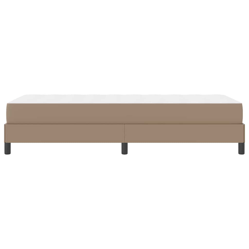 Bedframe met matras Cappuccino 100 x 200 cm Stof – afbeelding 8