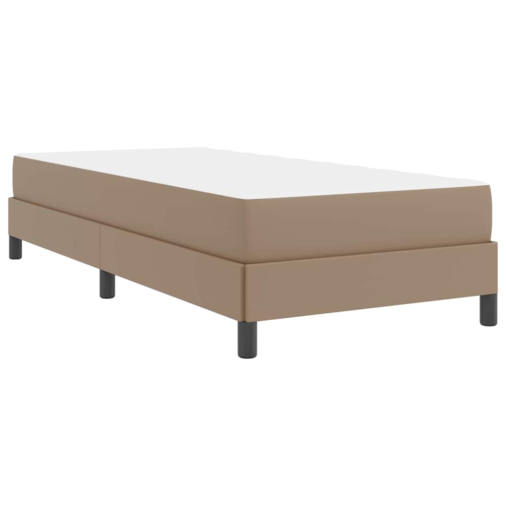 Bedframe met matras Cappuccino 100 x 200 cm Stof – afbeelding 9