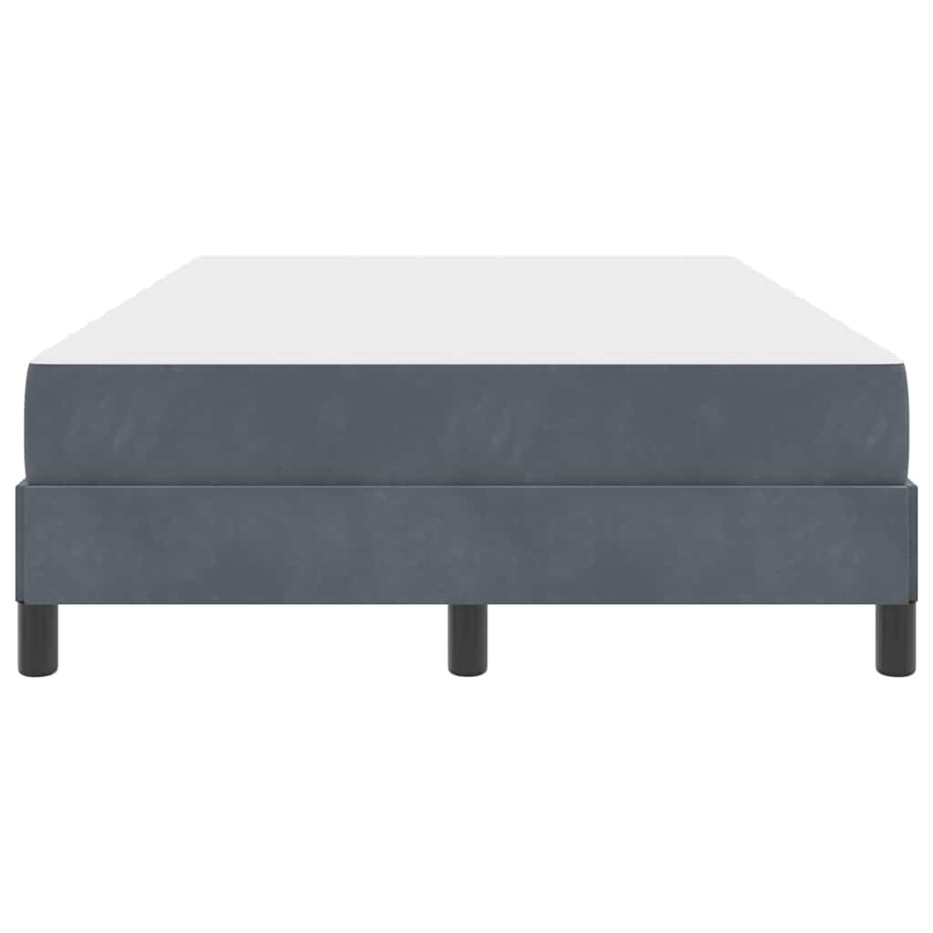 Boxspringbed met matras Donkergrijs 120 x 210 cm Stof – afbeelding 5