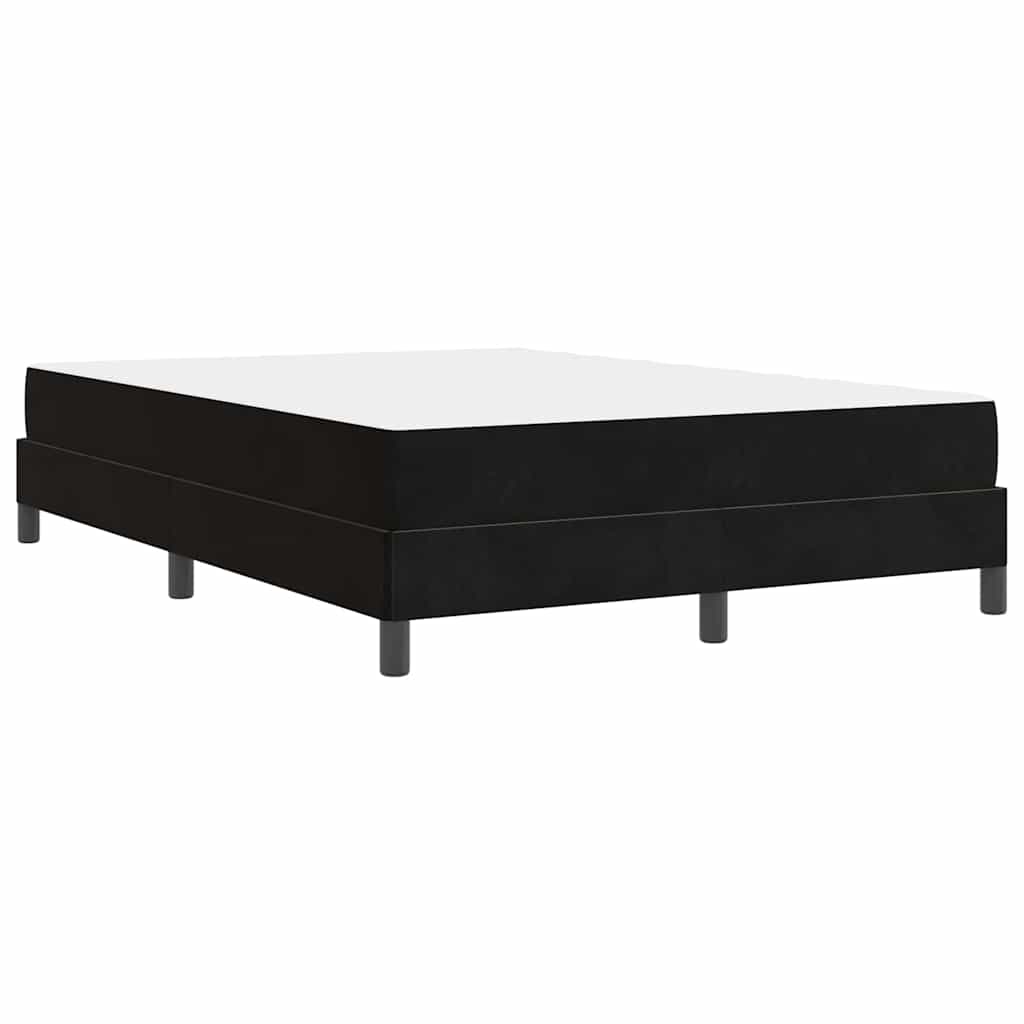 Boxspringbed met matras Zwart 140 x 210 cm Stof – afbeelding 7
