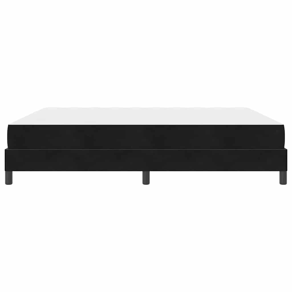 Boxspringbed met matras Zwart 180 x 210 cm Stof – afbeelding 6
