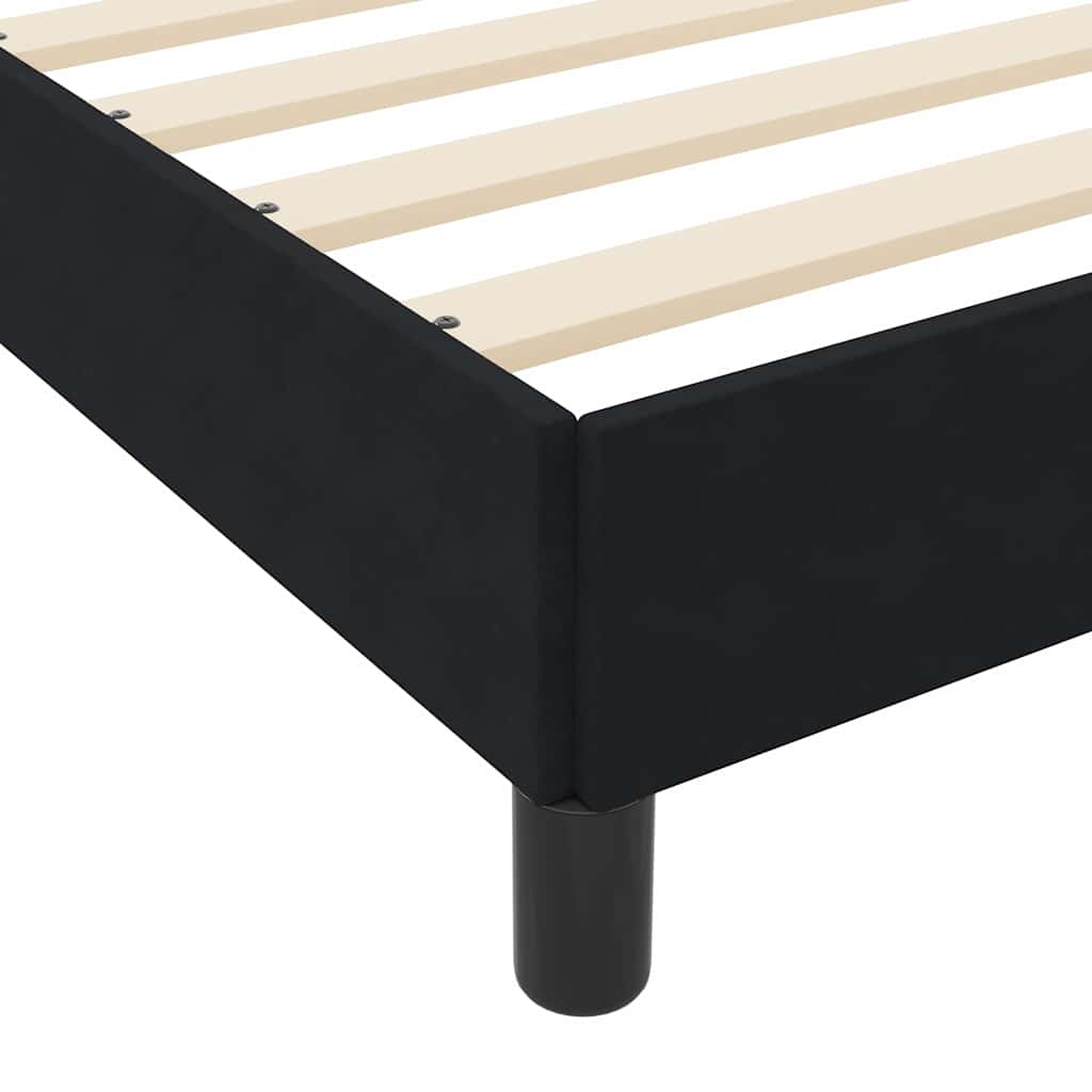 Boxspringbed met matras Zwart 180 x 210 cm Stof – afbeelding 8