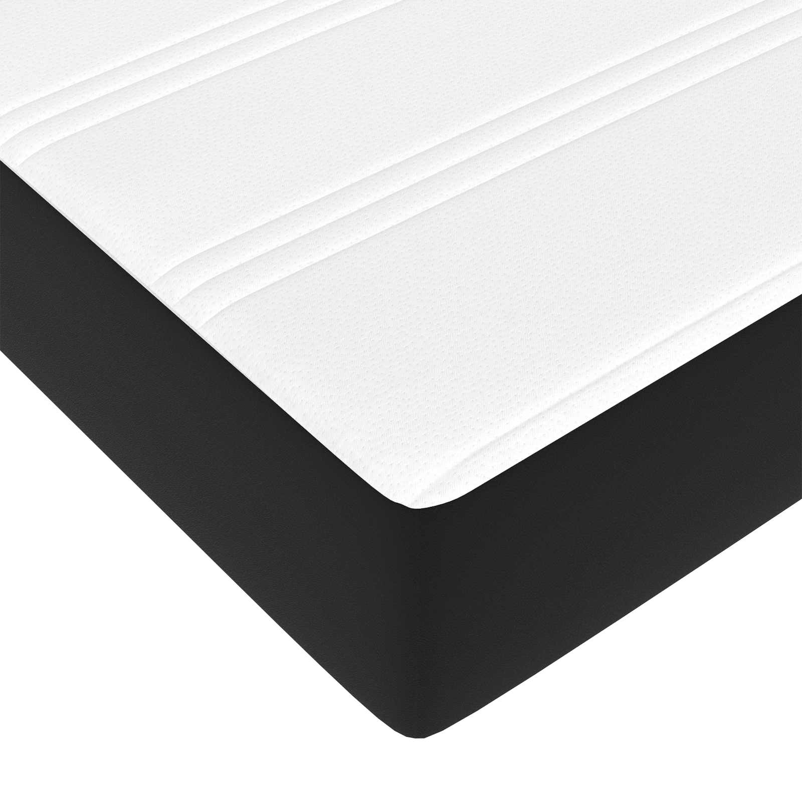 Bedframe met matras Anders 2 pcs Zwart PVC – afbeelding 11