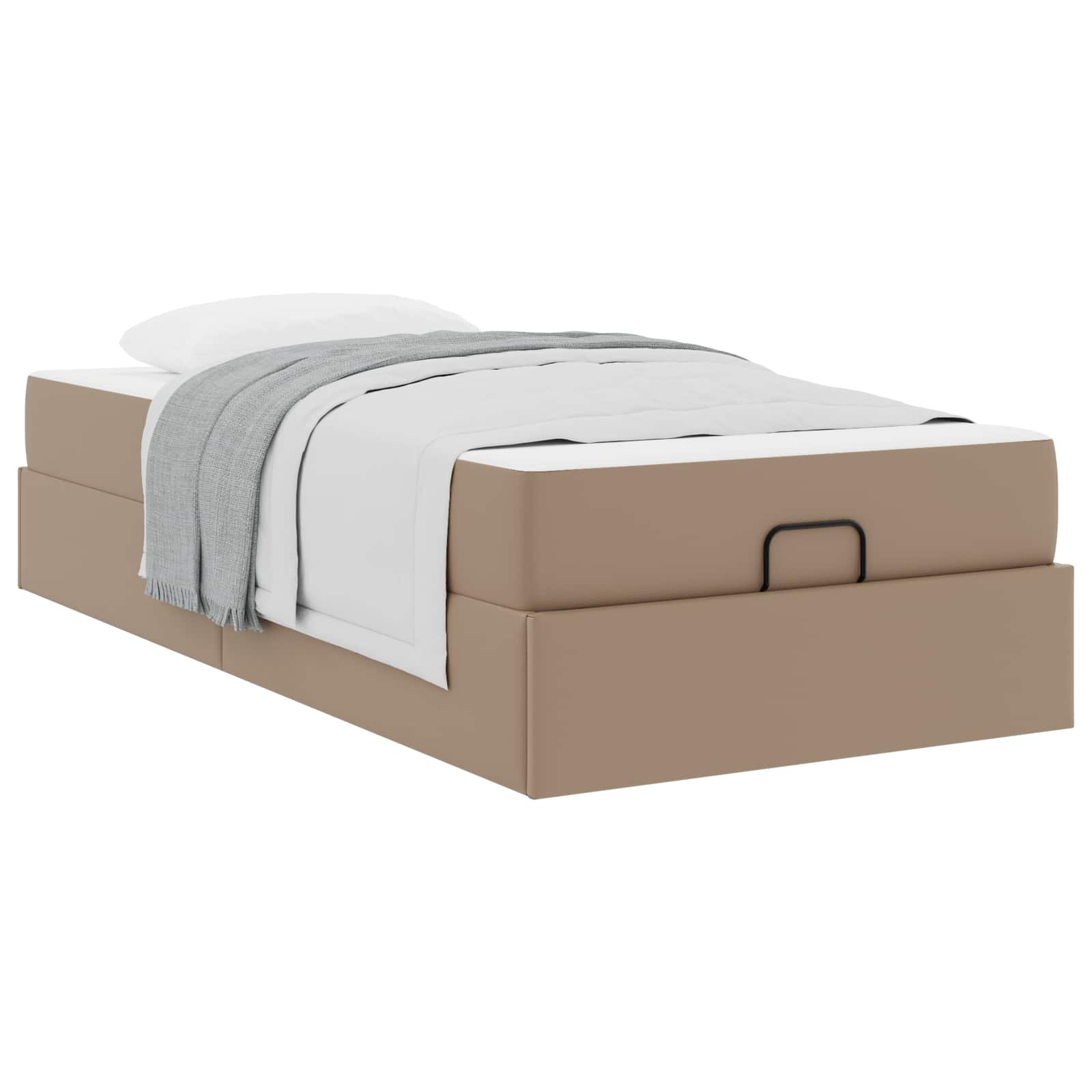 Bedframe met matras Anders 2 pcs Tan PVC – afbeelding 3